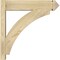 Ekena Millwork Thorton Rough Sawn Arts and Crafts Outlooker, Douglas Fir, 6"W x 24"D x 24"H OUT06X24X24THR03RDF - alternate 4
